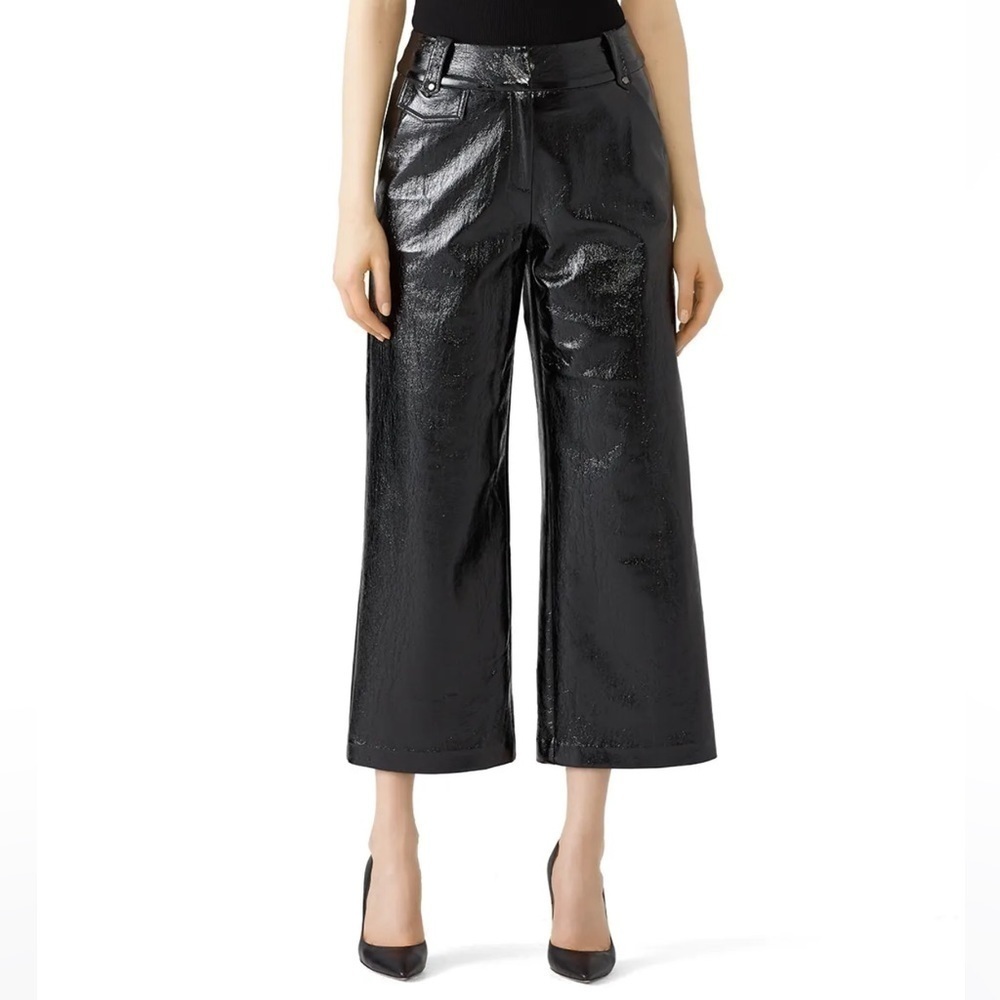Three Floor Handsome Lady Faux Leather Pants
